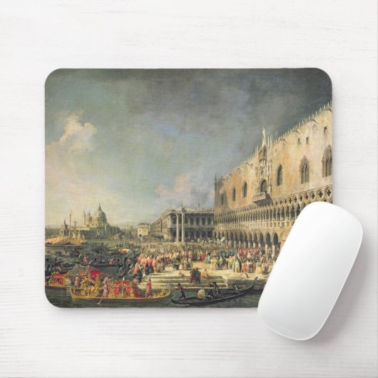 Der Empfang des französischen Botschafters in Mousepad (Mit Mouse)