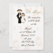 Der Empfang Einladung (Rückseite)