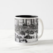 Der Empfang, New Orleans Zweifarbige Tasse (VorderseiteRechts)