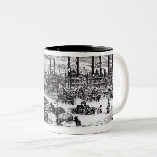 Der Empfang, New Orleans Zweifarbige Tasse (VorderseiteRechts)