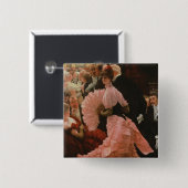 Der Empfang oder, L'Ambitieuse (politische Frau) c Button (Vorne & Hinten)