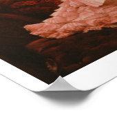 Der Empfang oder L'Ambitieuse (Politische Frau) c Poster (Ecke)