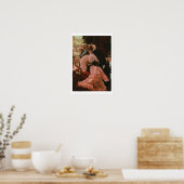 Der Empfang oder L'Ambitieuse (Politische Frau) c Poster (Küche)