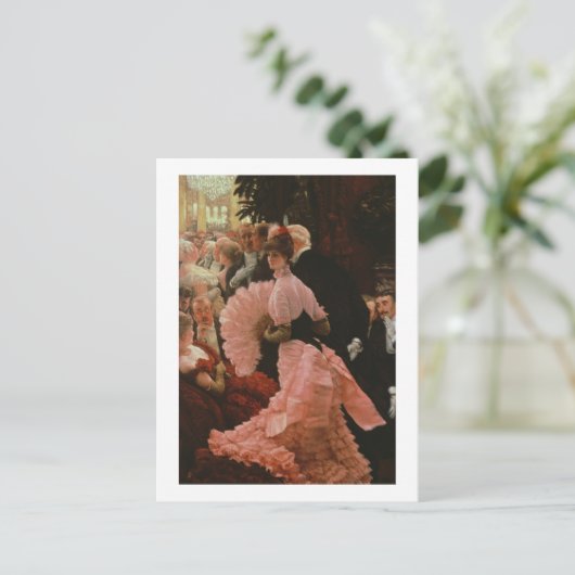 Der Empfang oder L'Ambitieuse (Politische Frau) c Postkarte (Stehend Vorderseite)