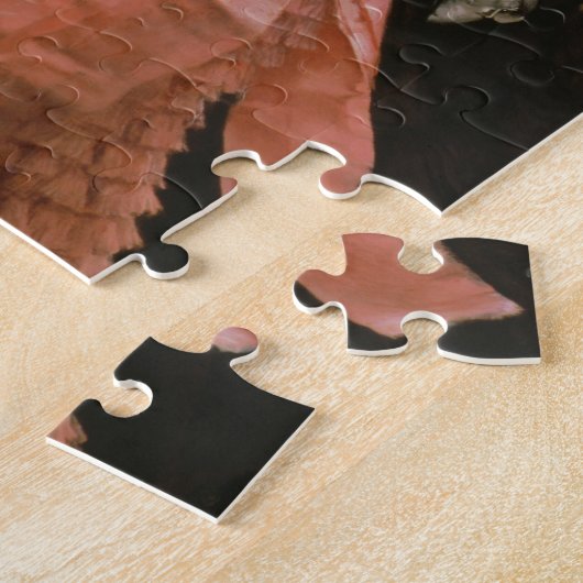 Der Empfang oder, L'Ambitieuse (politische Frau) c Puzzle (Seite)