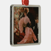 Der Empfang oder, L'Ambitieuse (politische Frau) c Silbernes Ornament (Rechts)