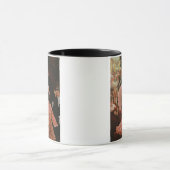 Der Empfang oder, L'Ambitieuse (politische Frau) c Tasse (Zentrum)