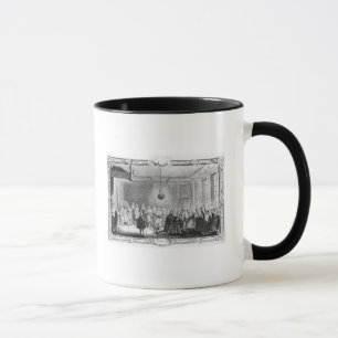 Der Empfang von König Louis XV Tasse