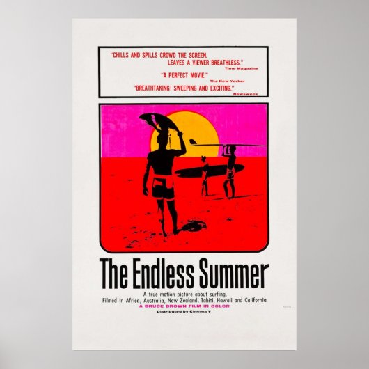 Der endlose Sommer Poster (Vorne)