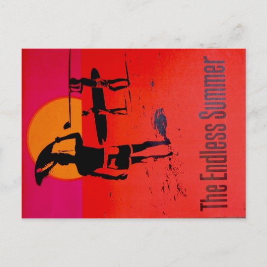 Der endlose Sommer Postkarte (Vorderseite)