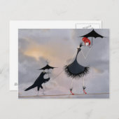 Der endlose Spaziergang Postkarte (Vorne/Hinten)