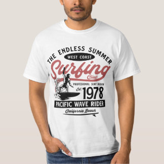 Der endlose T - Shirt der Mens an der Westküste