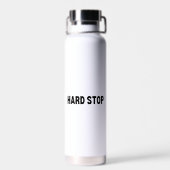 Der Endurance Buffer | Harter Stopp Trinkflasche (Rückseite)