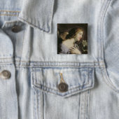 Der Engel der Ankündigung, c.1650 Button (Beispiel)