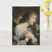 Der Engel der Ankündigung, c.1650 Karte (Gelbe Blume)