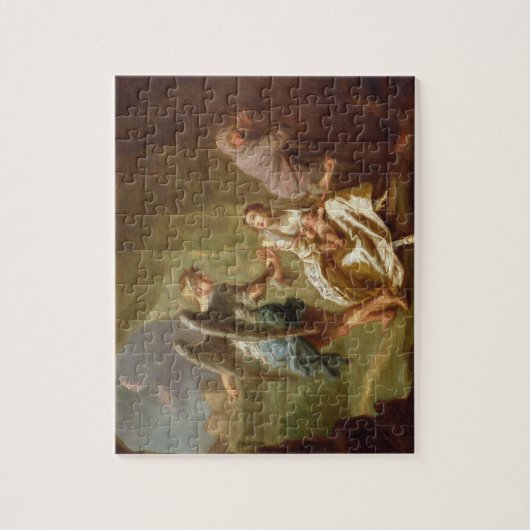 Der Engel der Gnade, c.1746 (Öl auf Leinwand) Puzzle (Vertikal)