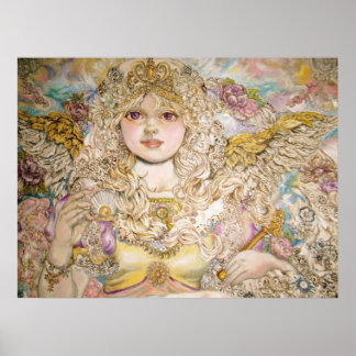 Der Engel der Goldenen Perle. Poster