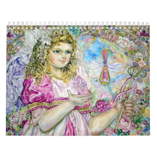 Der Engel der Rosenquarzuhr Kalender (Titelbild)