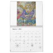 Der Engel der Rosenquarzuhr Kalender (Feb 2026)