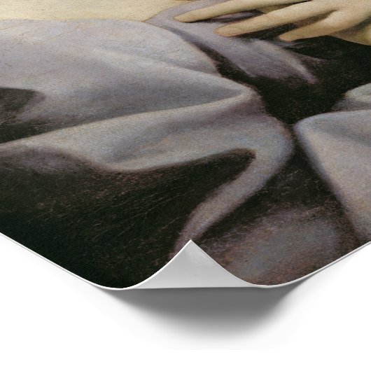 Der Engel der Verkündigung, c.1650 Poster (Ecke)