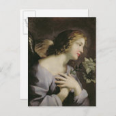 Der Engel der Verkündigung, c.1650 Postkarte (Vorne/Hinten)