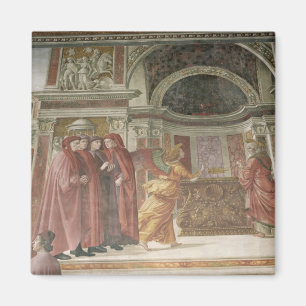 Der Engel, der zu St. Zacharias in erscheint Magnet