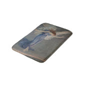 Der Engel des Friedens (von Walter Crane) Badematte (Schrägansicht)