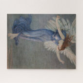 Der Engel des Friedens (von Walter Crane) Puzzle (Horizontal)