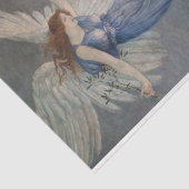 Der Engel des Friedens (von Walter Crane) Seidenpapier (Ausschnitt)