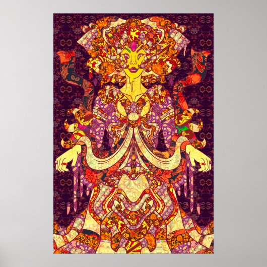 Der Engel des Goldes Poster (Vorne)