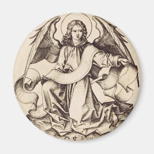 Der Engel des heiligen Matthäus - Kunstsymbol Magnet