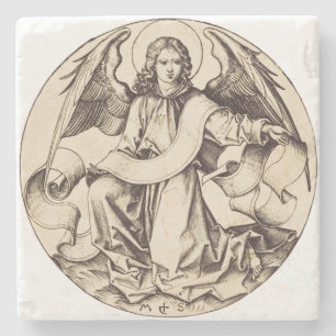 Der Engel des heiligen Matthäus - Kunstsymbol Steinuntersetzer