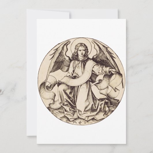 Der Engel des Heiligen Matthew Einladung (Vorderseite)
