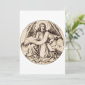 Der Engel des Heiligen Matthew Einladung (Stehend Vorderseite)