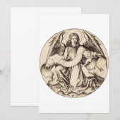 Der Engel des Heiligen Matthew Einladung (Vorne/Hinten)