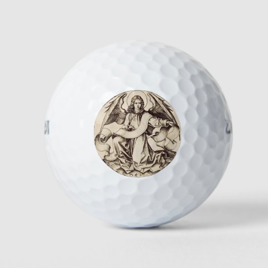 Der Engel des Heiligen Matthew Golfball (Vorderseite)