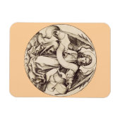 Der Engel des Heiligen Matthew Magnet (Horizontal)