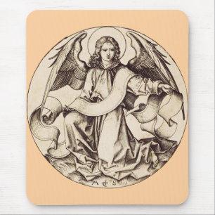 Der Engel des Heiligen Matthew Mousepad
