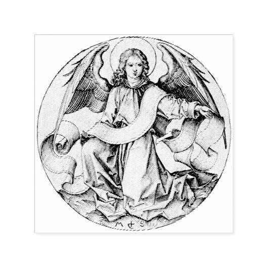 Der Engel des Heiligen Matthew Permastempel (Design)