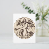 Der Engel des Heiligen Matthew Postkarte (Stehend Vorderseite)