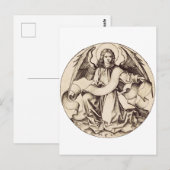 Der Engel des Heiligen Matthew Postkarte (Vorne/Hinten)