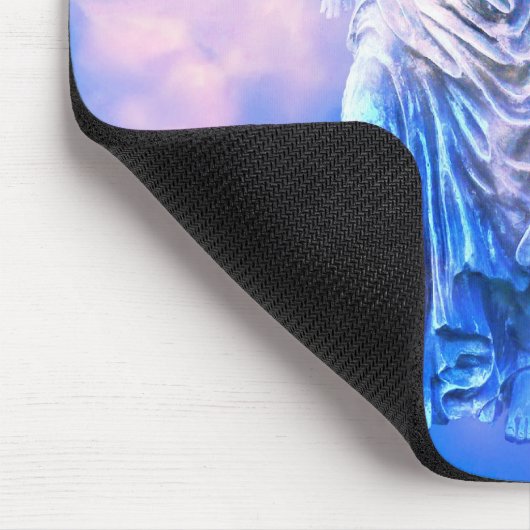 Der Engel des Himmels Mousepad (Ecke)