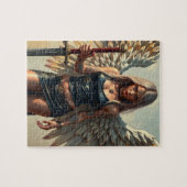 Der Engel des Kriegers Puzzle (Horizontal)