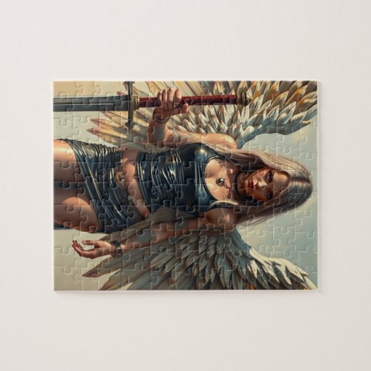 Der Engel des Kriegers Puzzle (Horizontal)