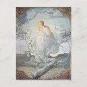 Der Engel des Lebens, 1894 Postkarte (Vorderseite)
