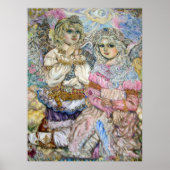 Der Engel des Lichtblitzes. Poster (Vorne)