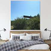 Der Engel des Nordens Leinwanddruck (Insitu (Schlafzimmer))