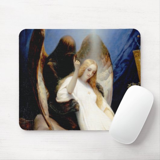 Der Engel des Todes fallen Mousepad (Mit Mouse)