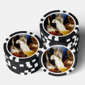 Der Engel des Todes fallen Pokerchips (Stapel)