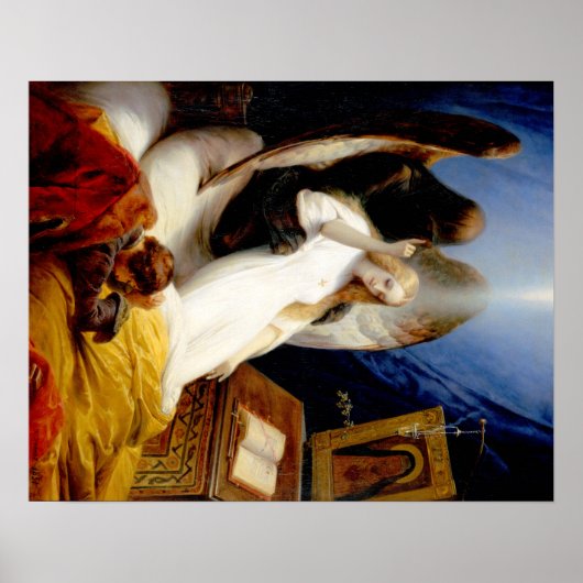 Der Engel des Todes fallen Poster (Vorne)